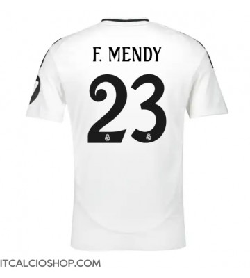 Real Madrid Ferland Mendy #23 Prima Maglia 2024-25 Manica Corta